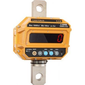 Крановые весы CAS THD (Caston III) пылевлагозащищенные (IP65) с поворотным крюком и ИК или RF пультом